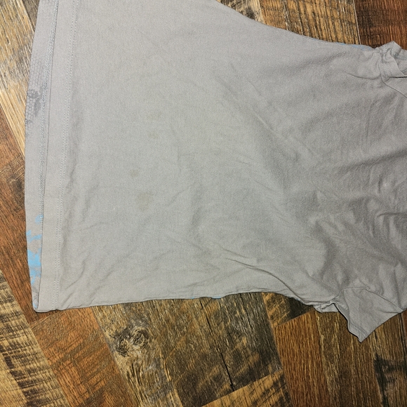 Gray and Pink Graphic Kids Shirt - Picture 2 of 4